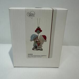 Precious Moments Our First Christmas Together Ornament -2023, (3.25"), 241004